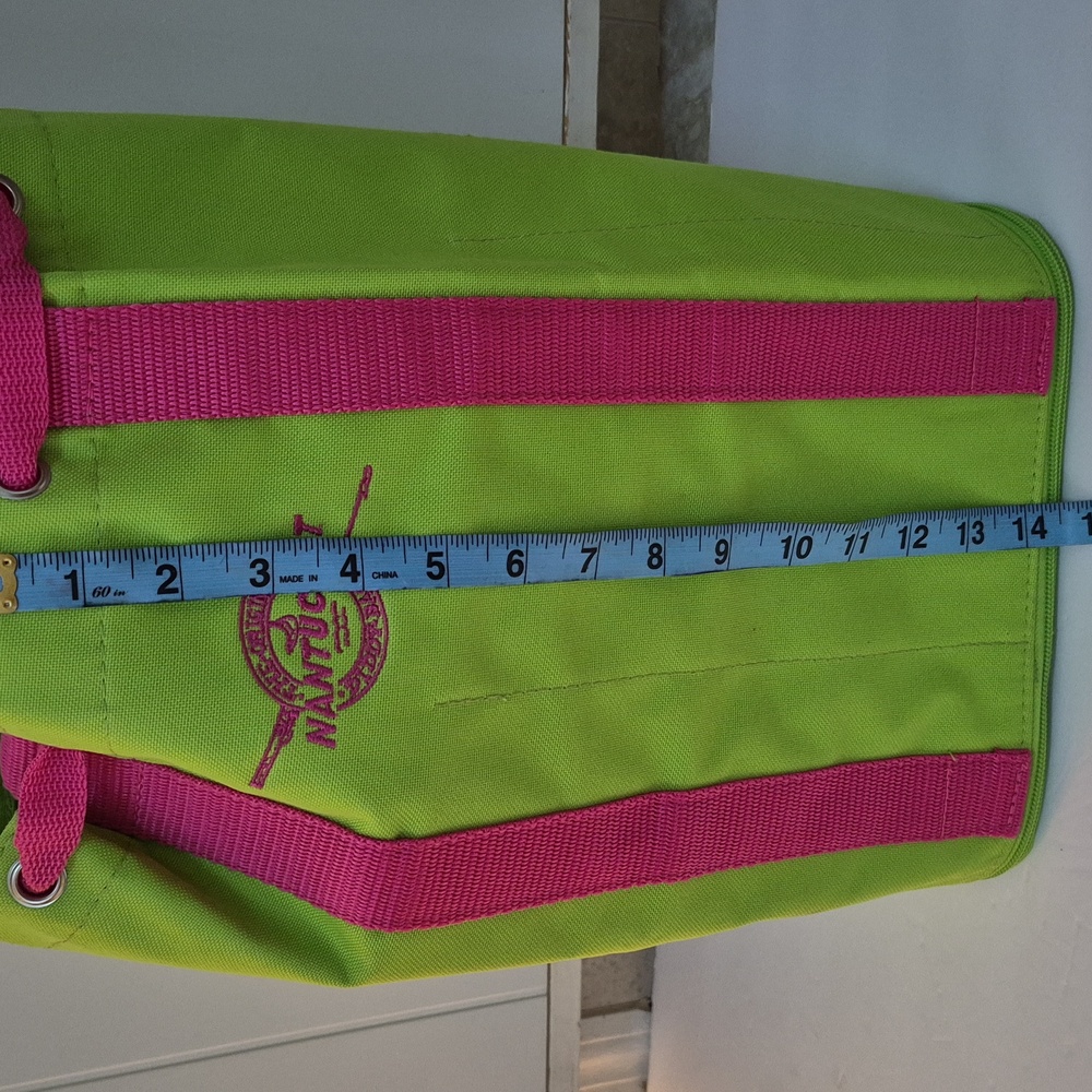 Nantucket Bagg Co Diddy Canvas Tote Bag Golf Preppy - Picture 9 of 9